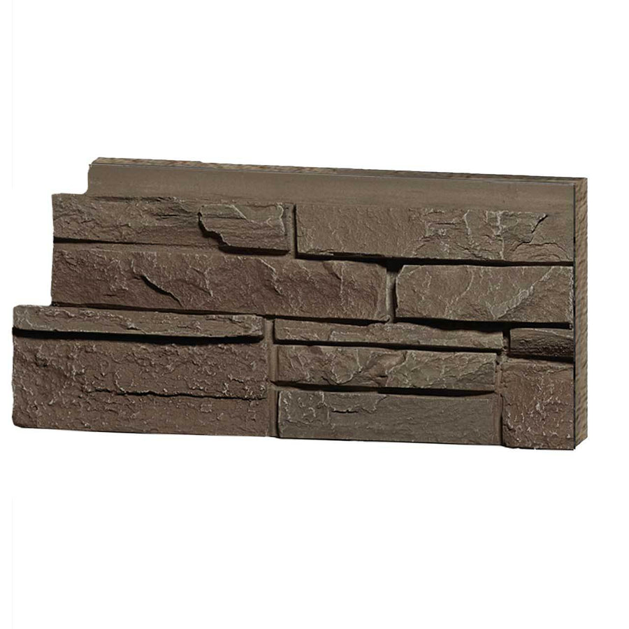 Stacked Stone Sample - Light Brown
