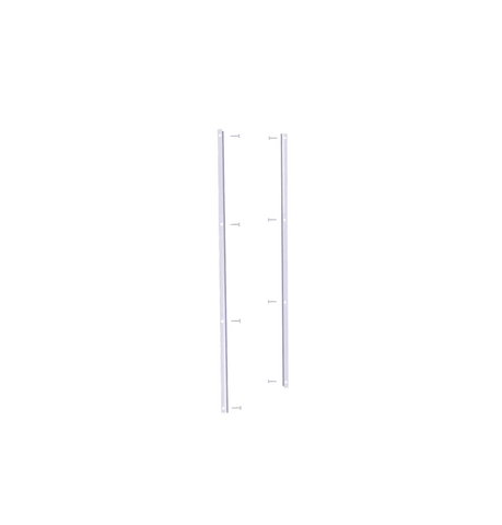 Sunbelly Shorty Screen Mounting L-Bracket Set - White