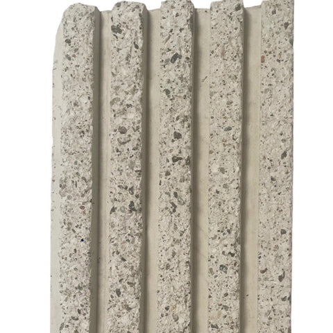 RealCast Fluted Concrete Panels - Light Grey