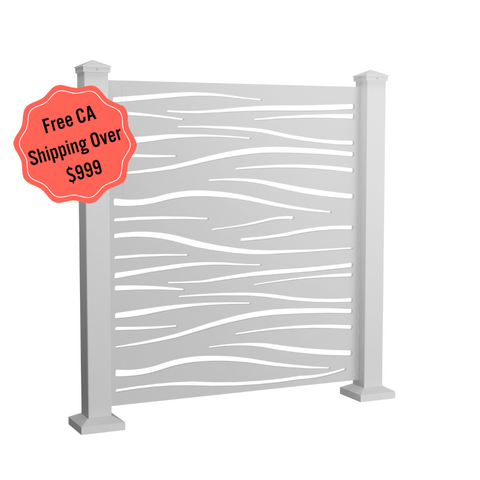 High Tide Shorty Screen - White