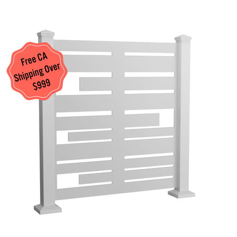 Planks Shorty Screen - White