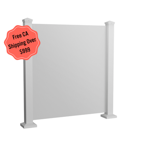 Solid Shorty Screen - White