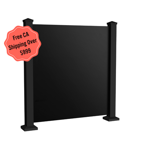 Solid Shorty Screen - Black