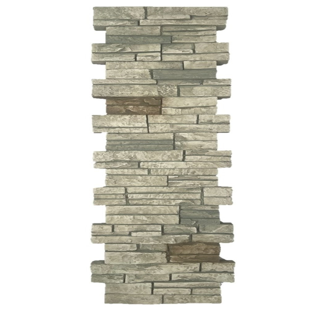 Faux Stone Stacked Stone Pillar Panels