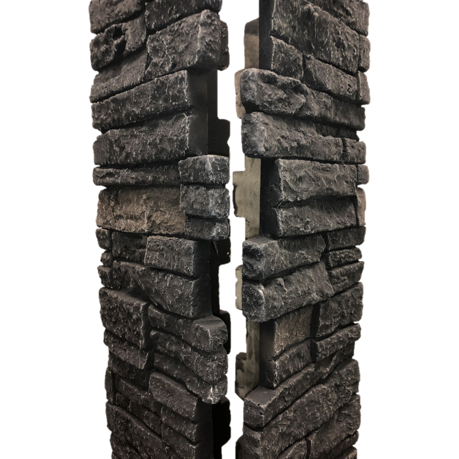 Stack Stone Posts Quality Stone Stacked Stone Faux Stone Pillar Panels