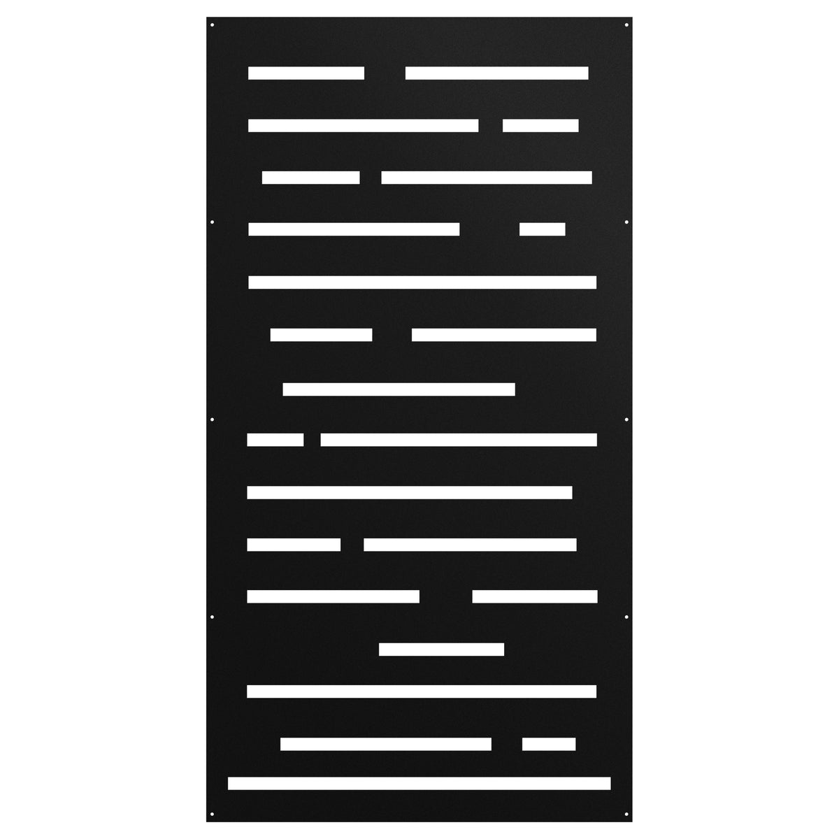 Blurrier Lines Privacy Screen - Black