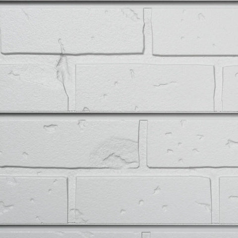 Slatwall - Brick - White