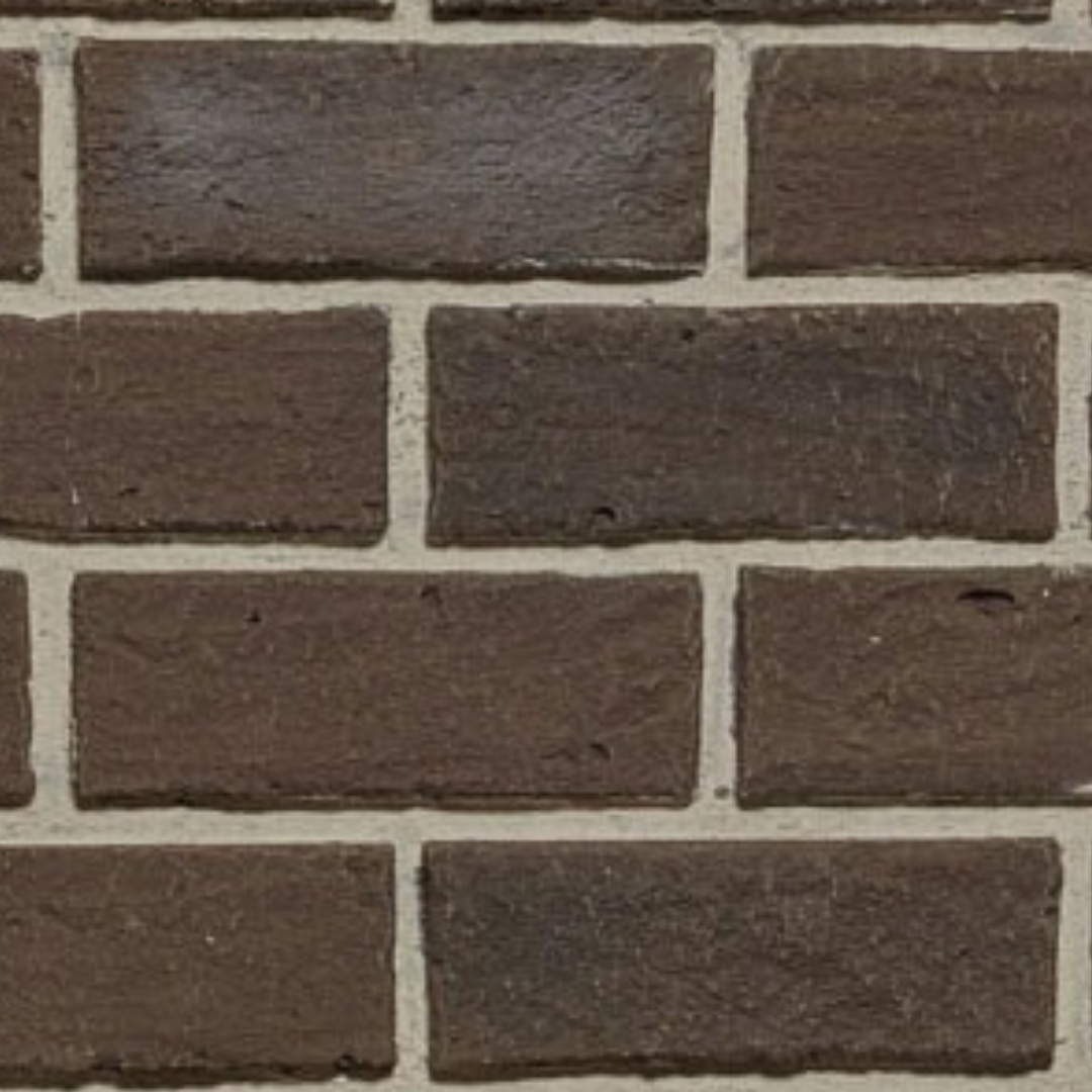 ClassicBrick - 1/2" Faux Brick Sample - Cellar Brown