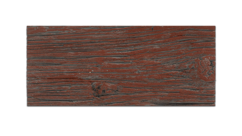 BarnWood Faux Wood Sample - Barn Red