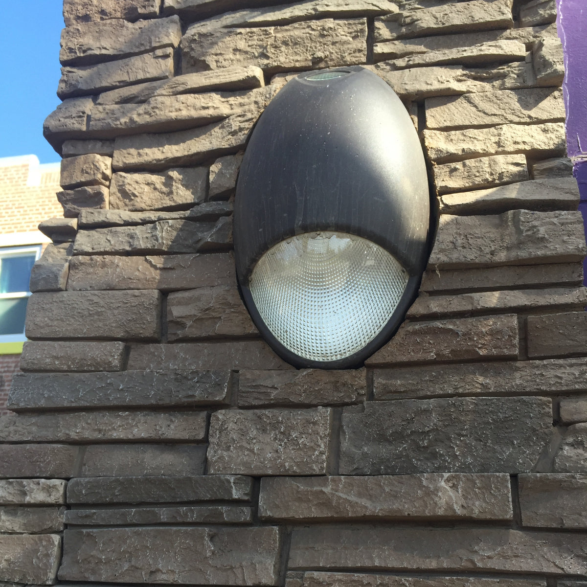 Faux Stacked Stone Panels - Light Brown