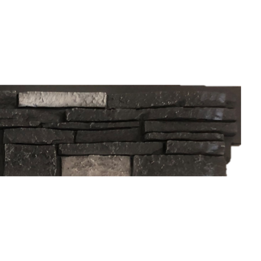 Stacked Stone Sample - Midnight Shadow