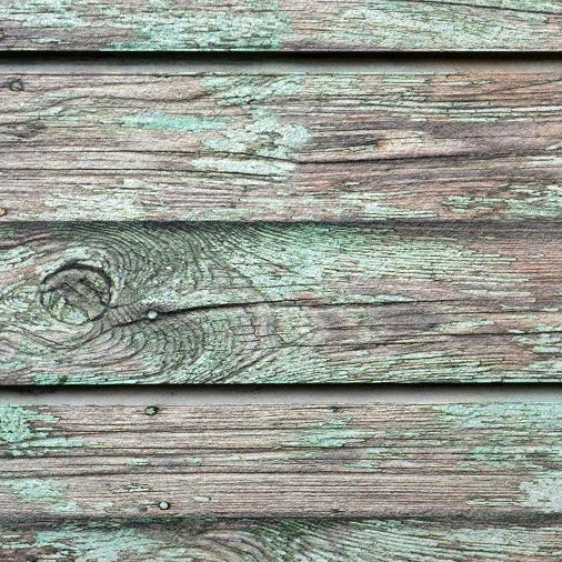 Slatwall - Wood Old Paint  - Green