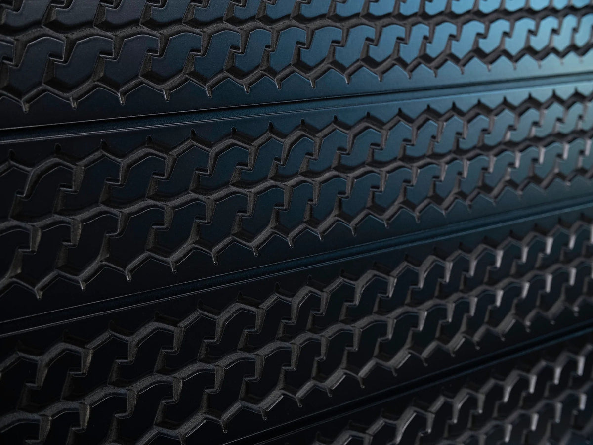 Decorative Wall Panels - Tire Treads  - Black