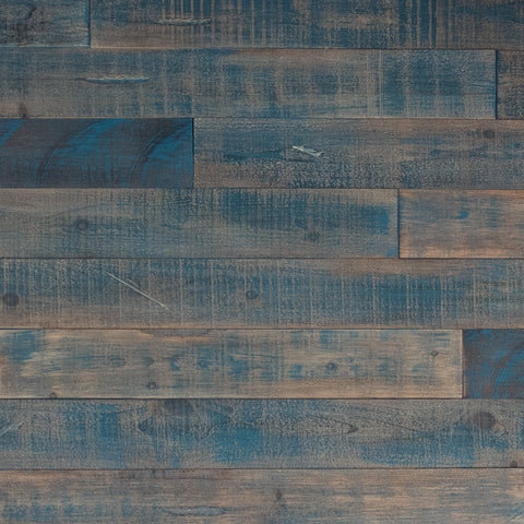Distressed Wood Wall Planks - BLUE-ISH * Currently Out of Stock