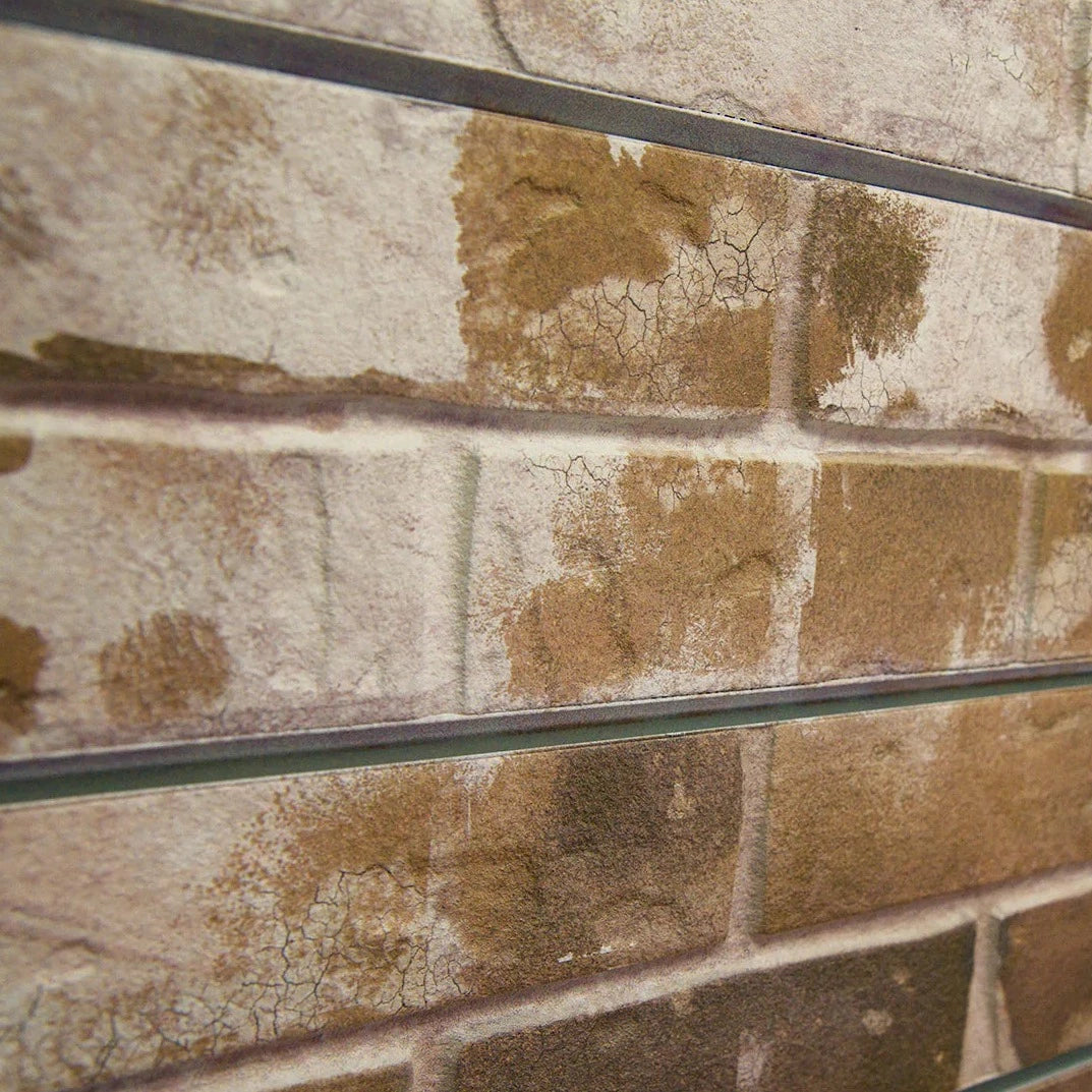 Slatwall - Brick Old Paint- Taupe