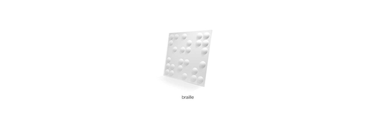 Wall Flats - Braille - Sample