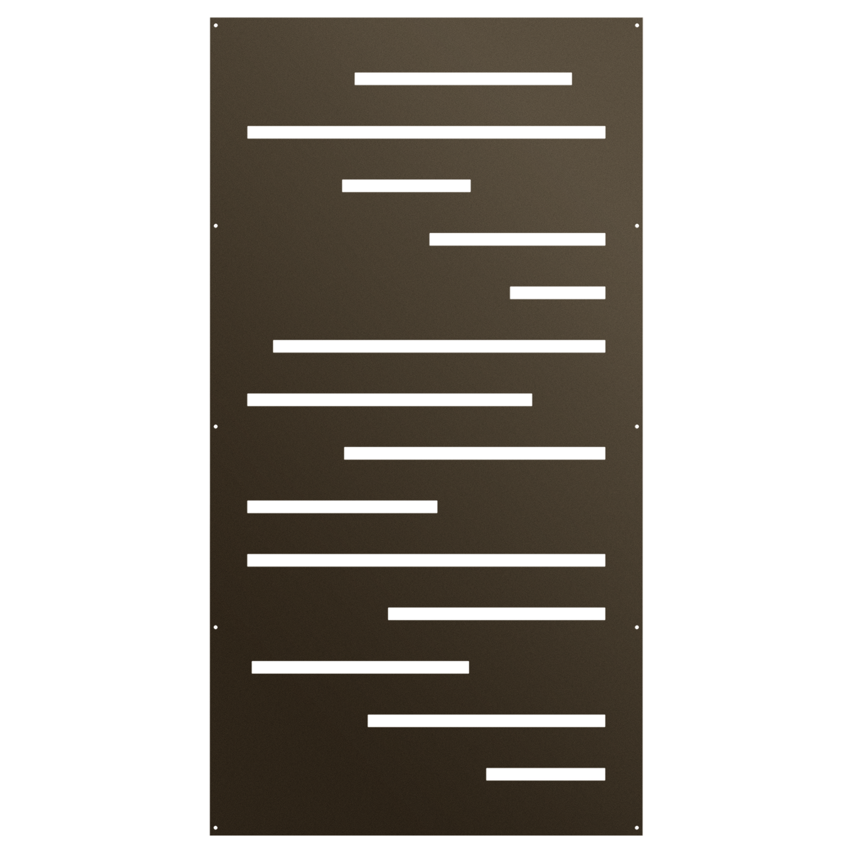 Blurred Lines Privacy Screen - Dark Bronze