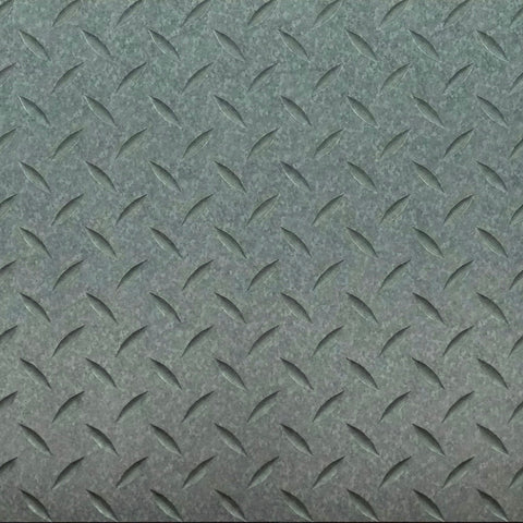 Decorative Wall Panels - Diamond Plate  - Galvanized