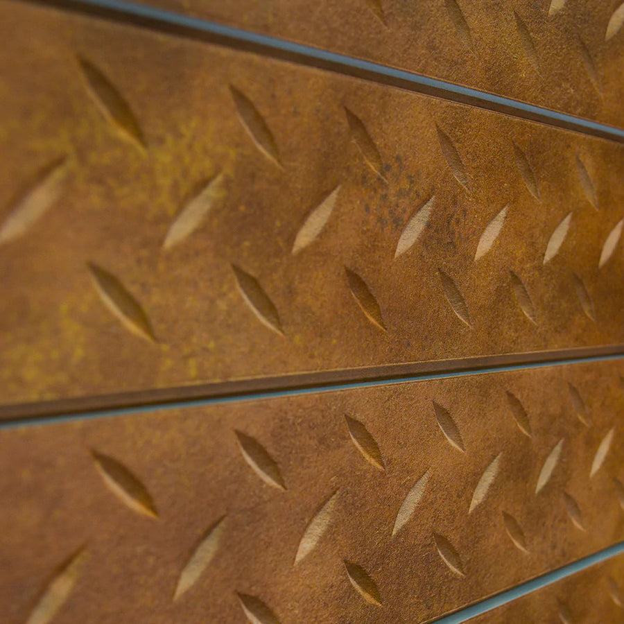 Decorative Wall Panels - Corrugated Metal - Galvanized