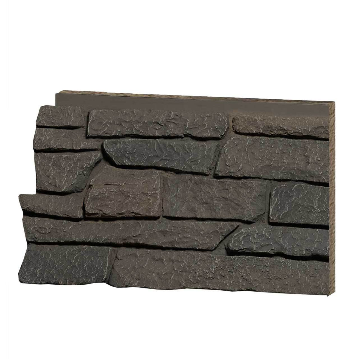 Brown Stones With Ridges Ridge Stone - Grey-Brown Sample