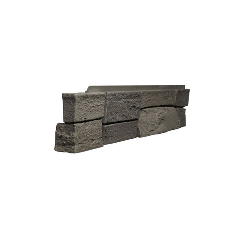 Ledge Stone Corner - Dark Brown