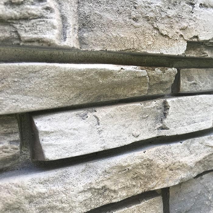 Faux Stacked Stone Panels - Limestone
